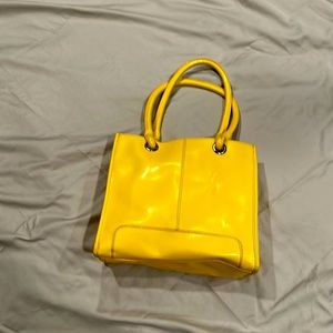 Yellow, shoulder bag